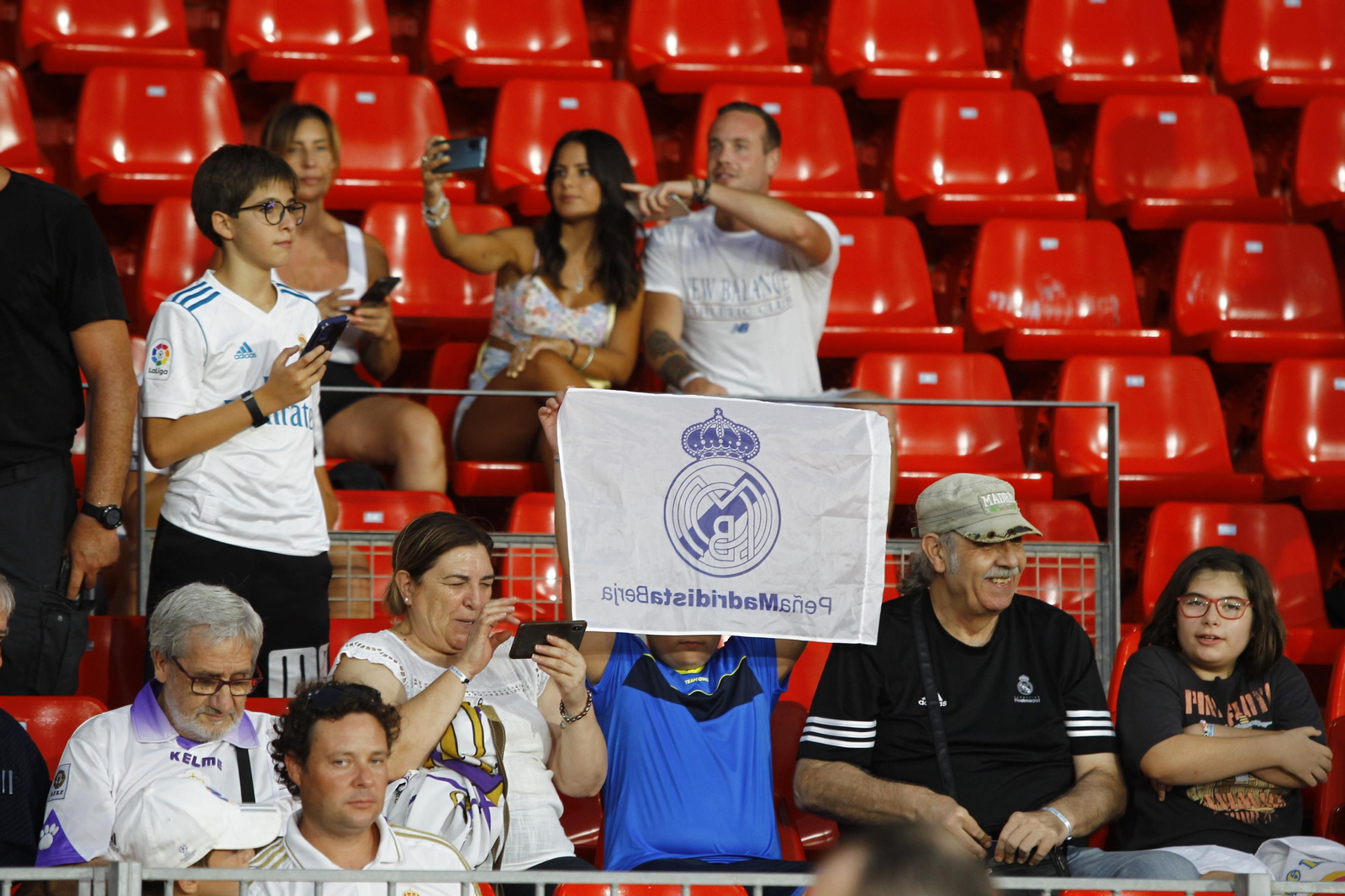 Imágenes del partido U.D. Almería-Real Madrid C.F. de la Liga Santander