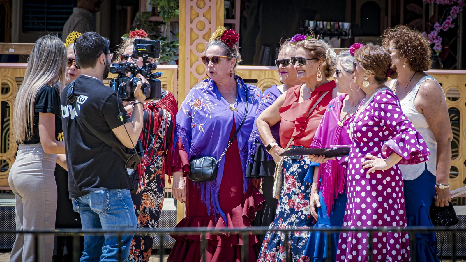 Búscate entre las imágenes del Día de la Mujer en la Feria de chiclana 2025