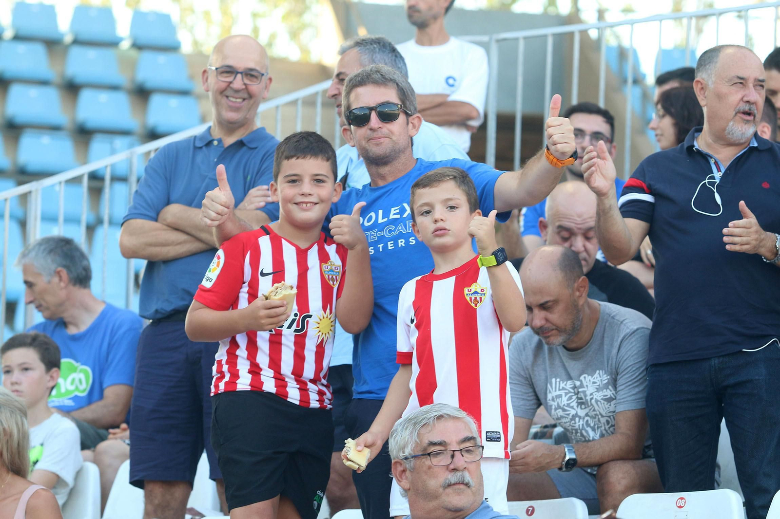 Las imágenes del UD Almería-Albacete (3-0)