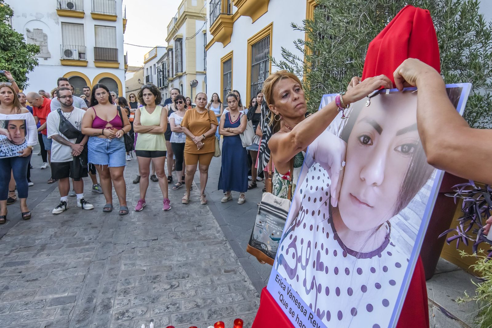 Homenaje a Erica Vanessa Reyes Álvarez en Utrera.