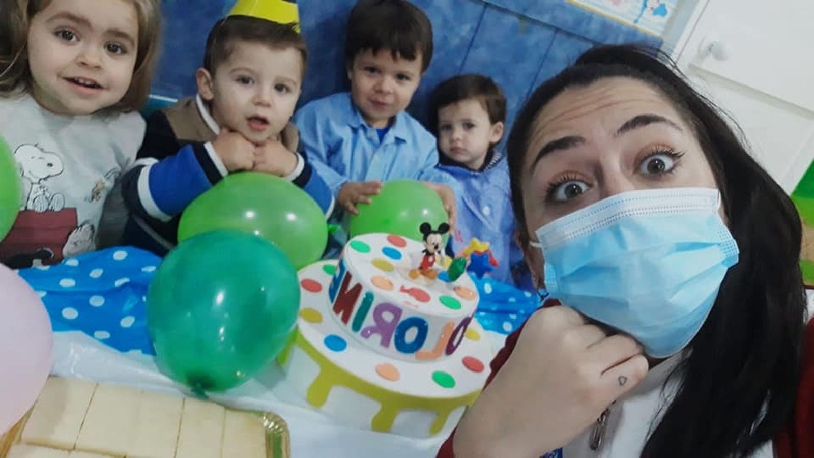 Los más pequeños siempre son atendidos con seguridad.