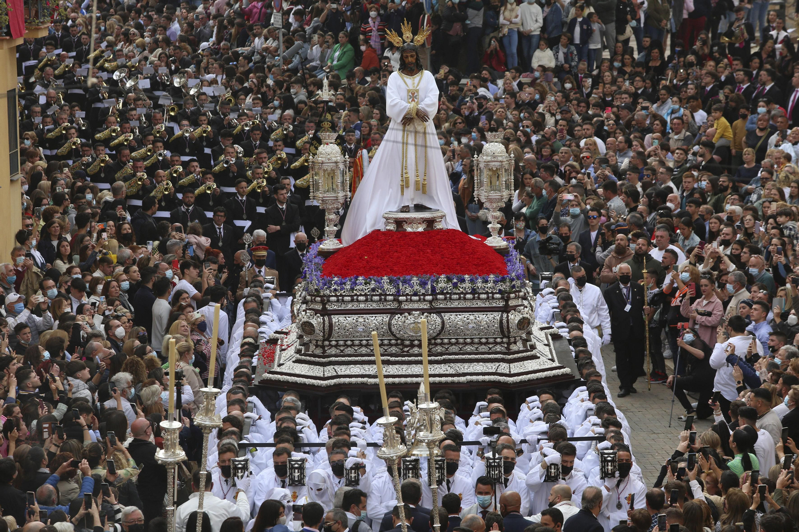 Las fotos del Cautivo, en el Lunes Santo de Málaga