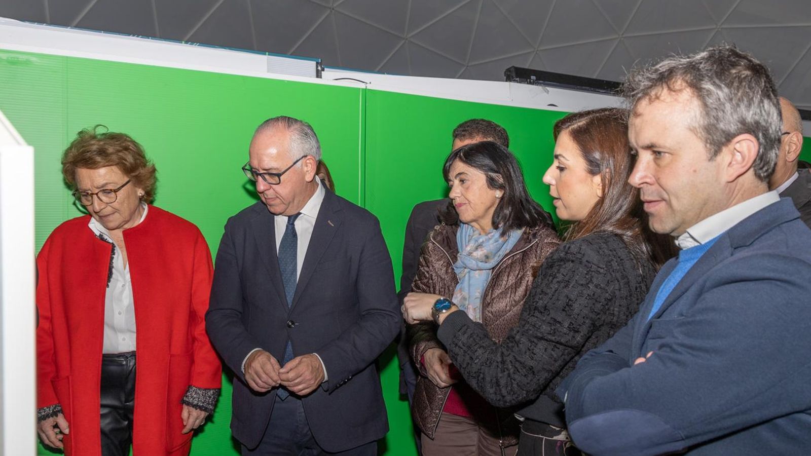 Inauguración en Jaén del Espacio Fundación Unicaja con motivo de la conmemoración del décimo aniversario de la entidad