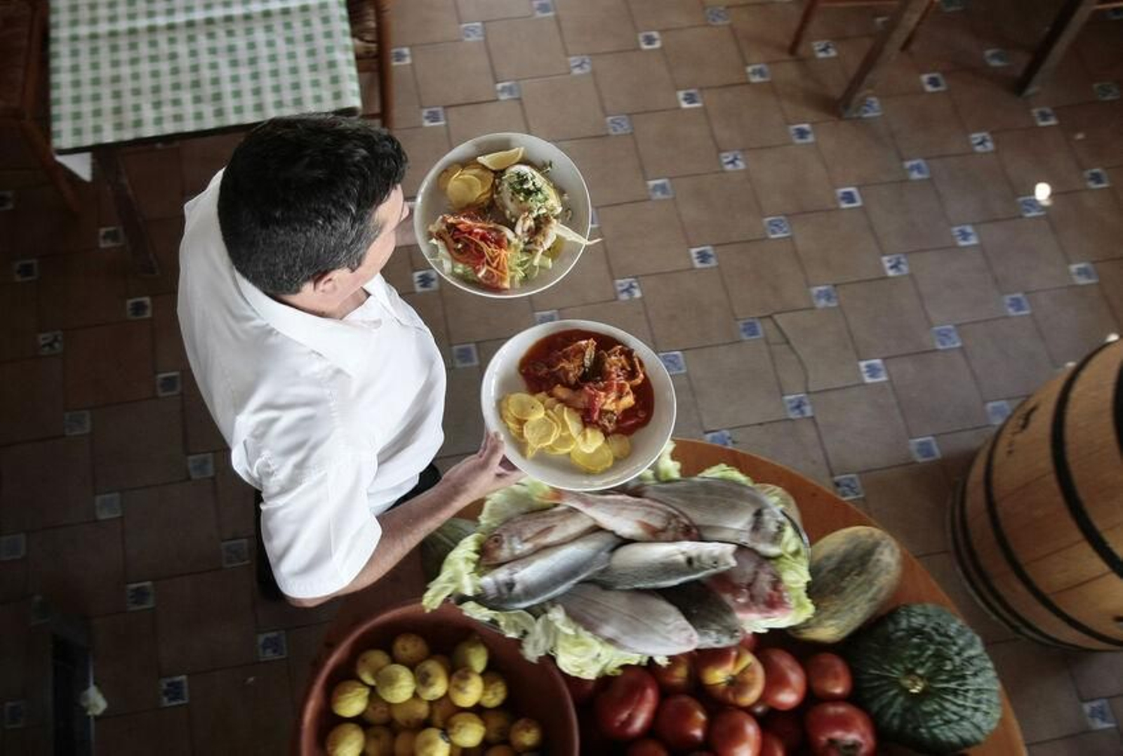 Camareros veteranos, gloria bendita