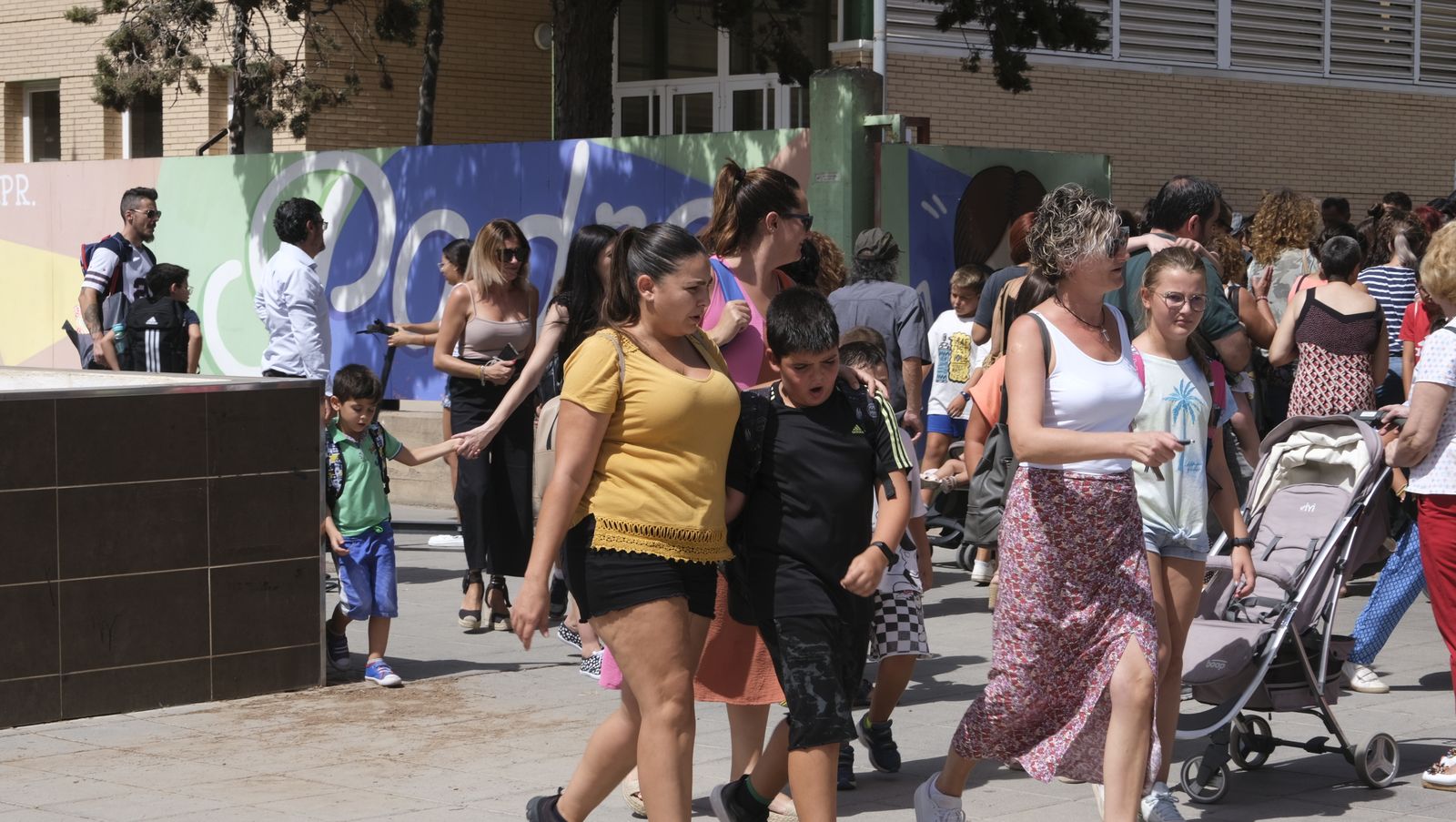 Imágenes del primer día de curso escolar en Almería