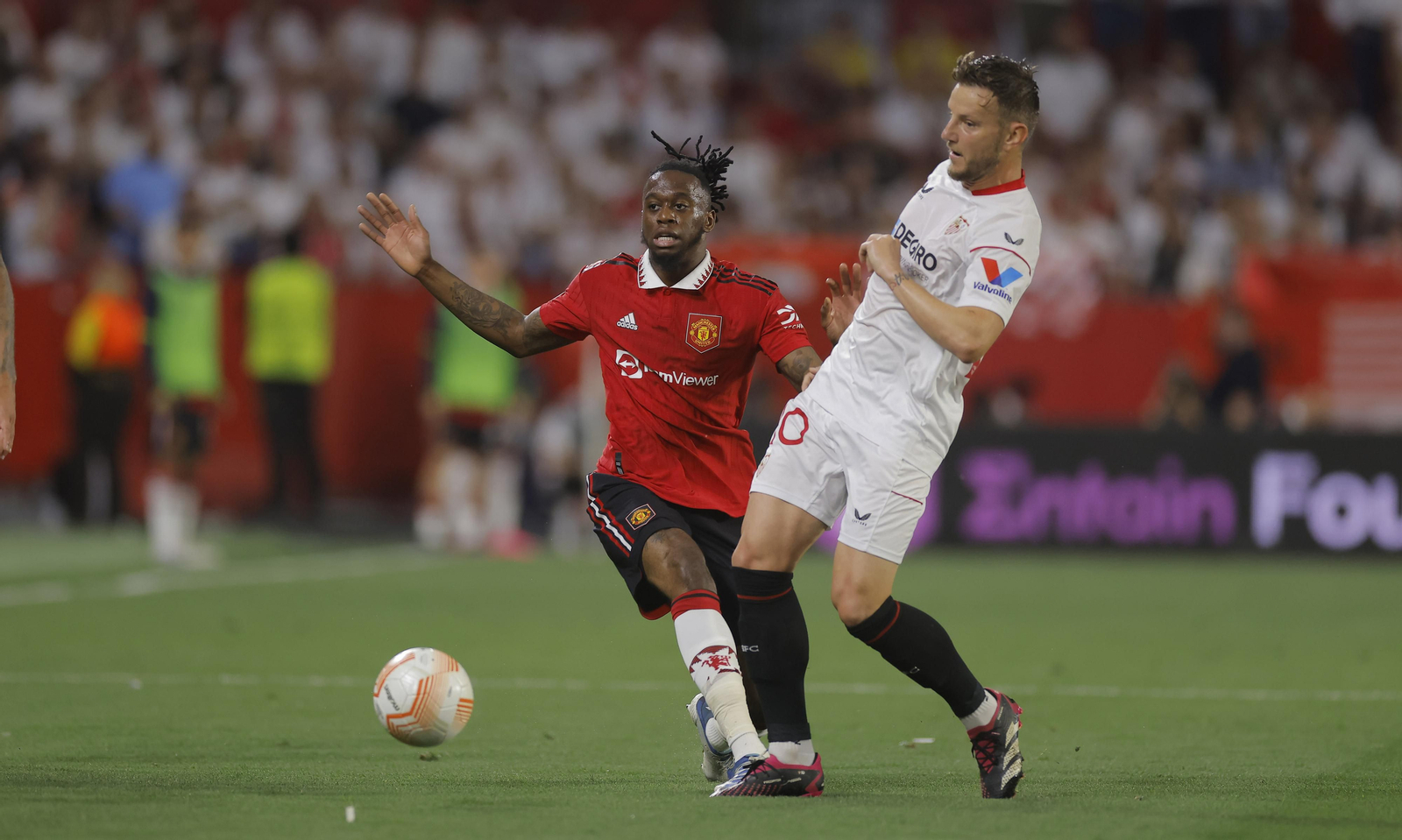 Las fotos del Sevilla-Manchester