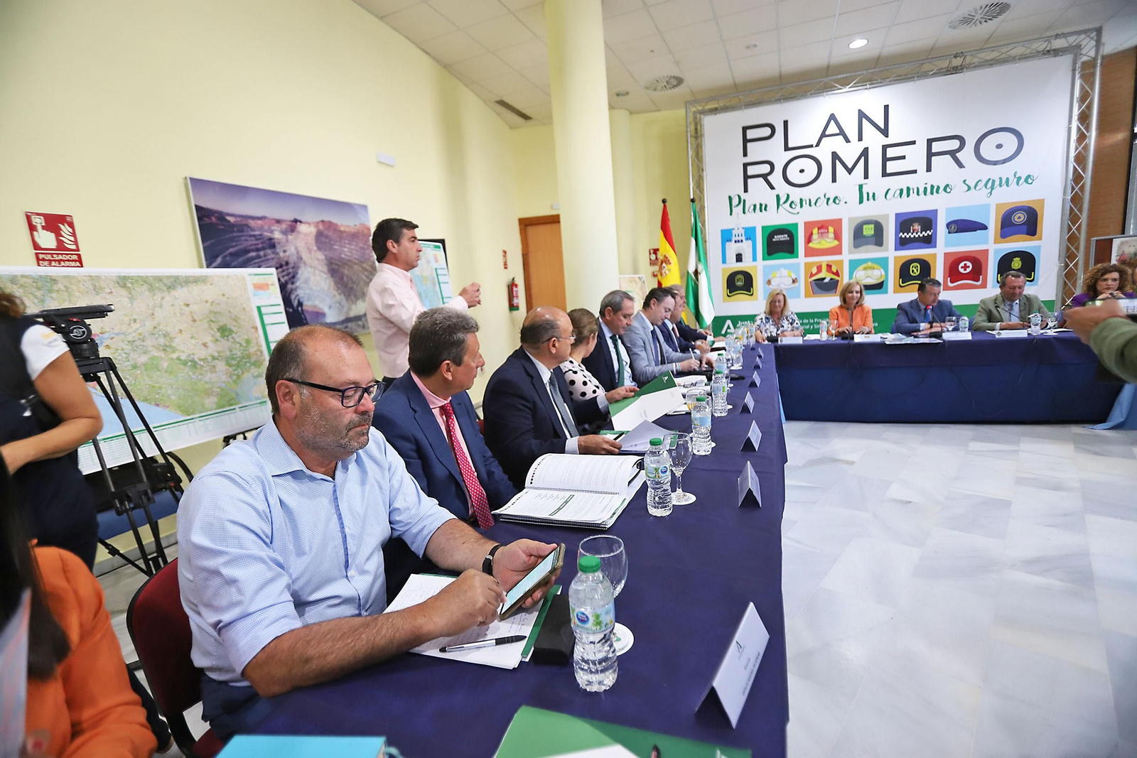 Imágenes de la reunión del Comité Asesor del Plan Romero 2023.