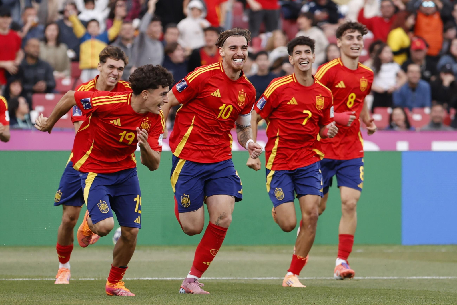 Mundial sub 20: España gana a Brasil (1-0) e Izan Merino sigue en Chile
