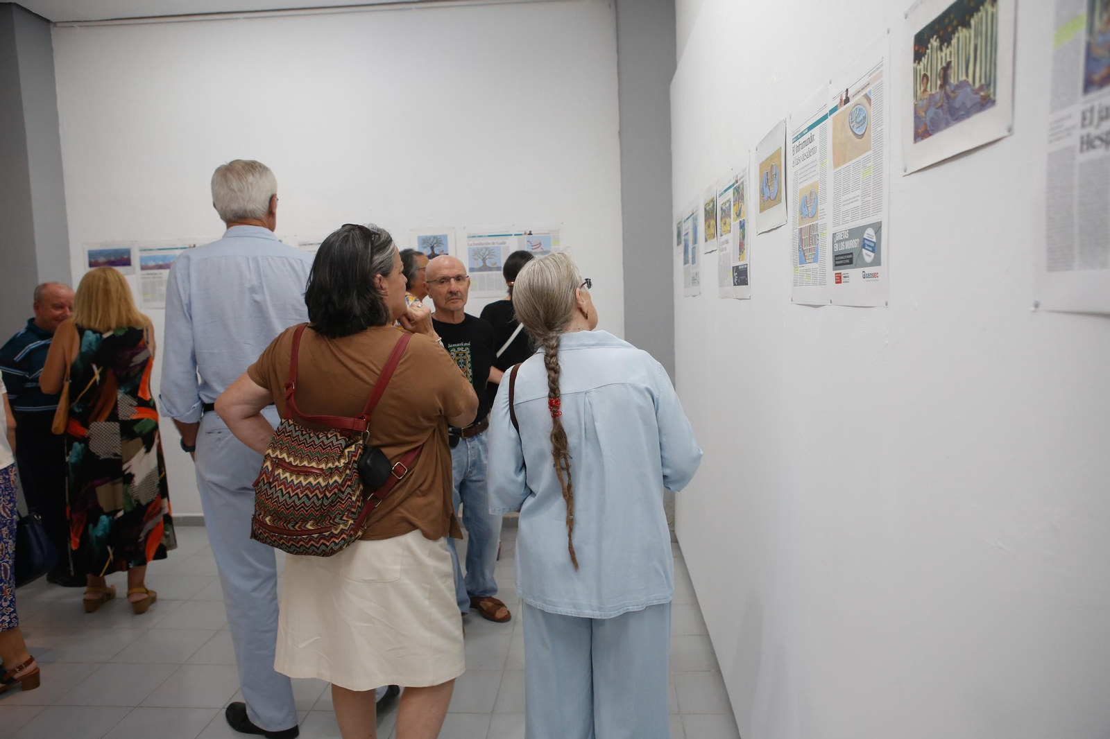 Fotos de la inauguración de la exposición Mitos del fin de un mundo en Algeciras