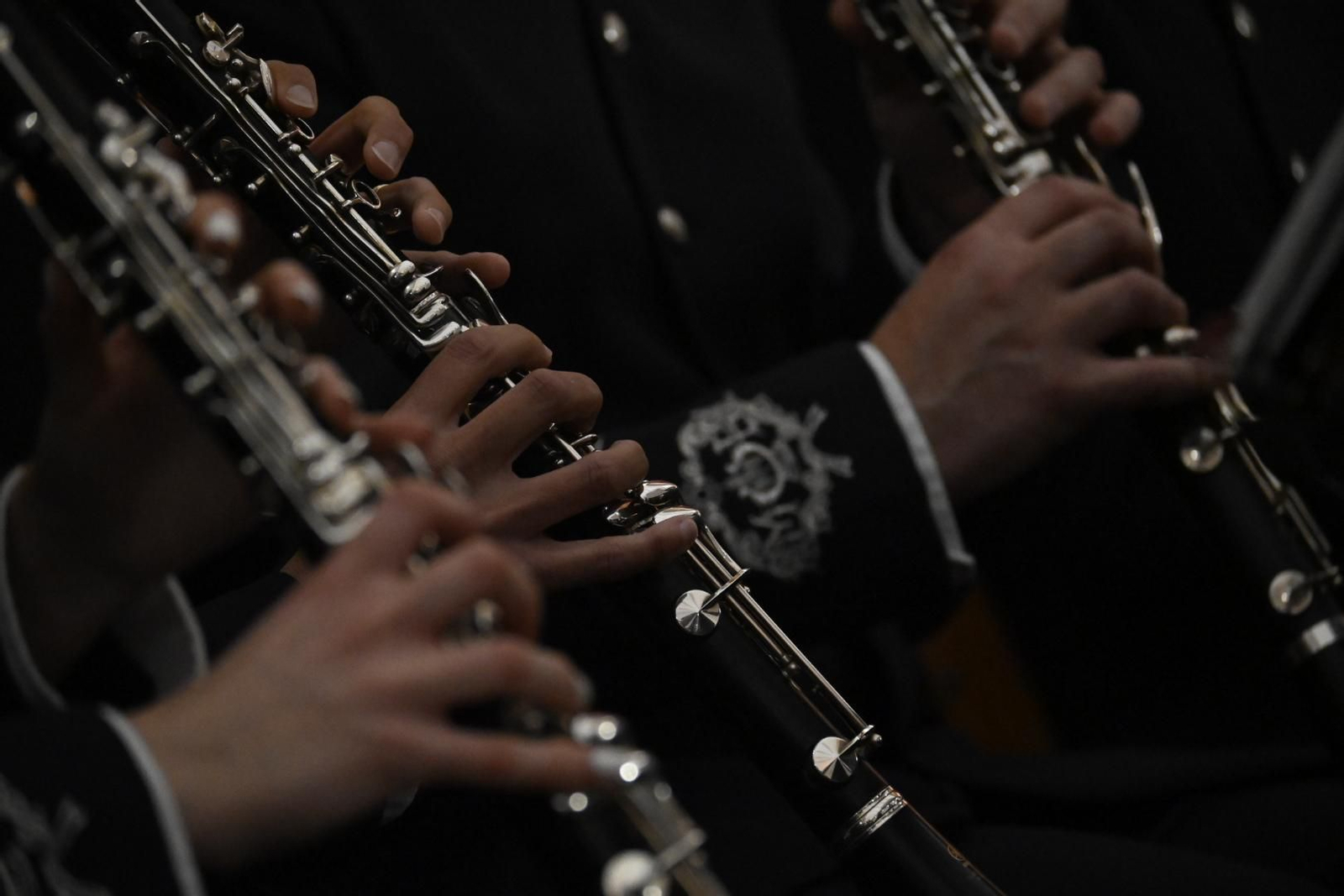 Presentación del nuevo techo de palio para la Hermandad de la Cena