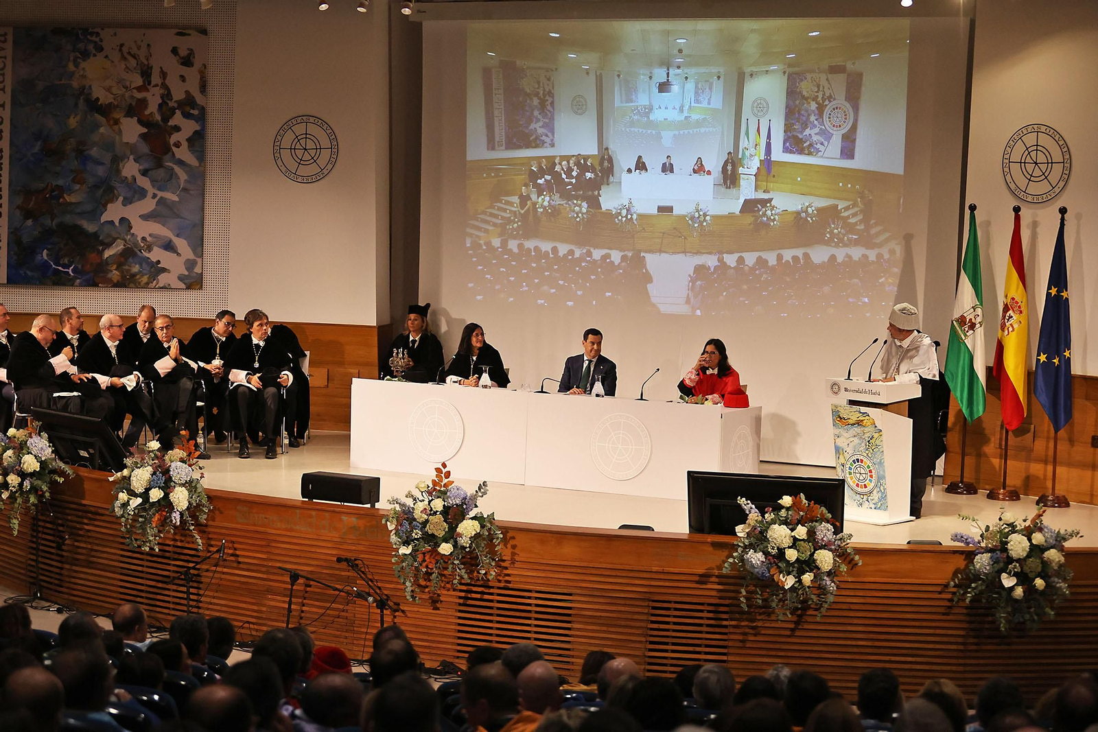 Imágenes del Acto solemne de apertura del curso 2024-2025 de las universidades andaluzas