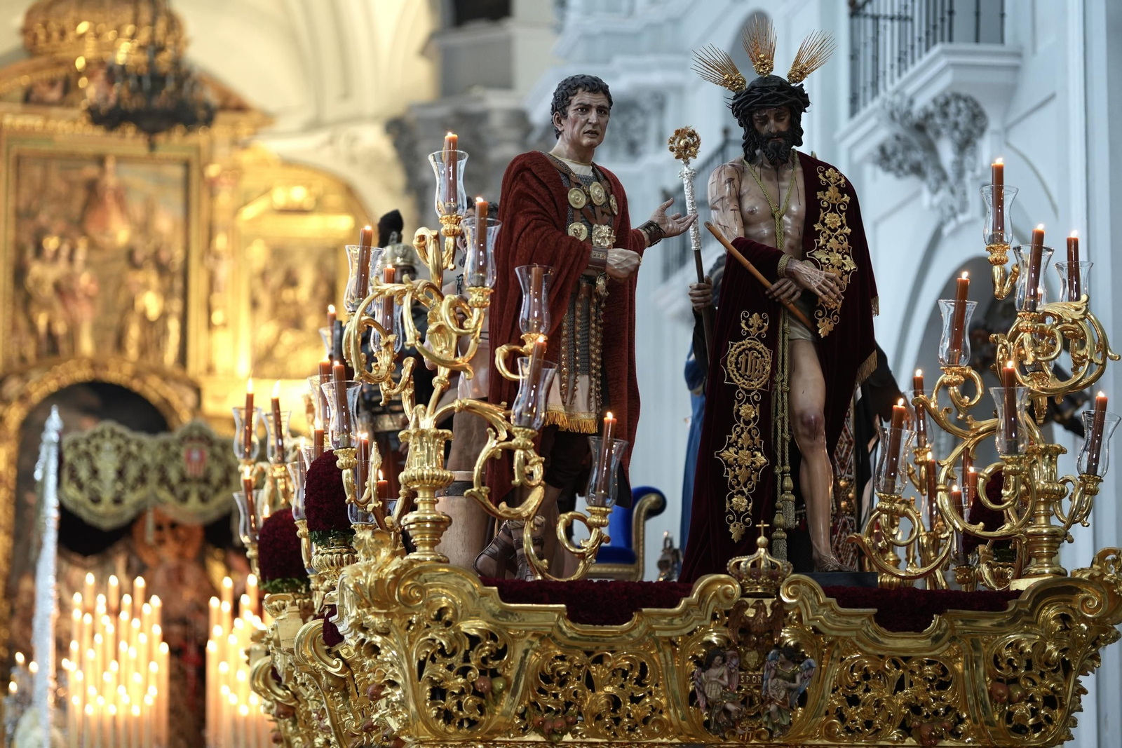 Humildad el Domingo de Ramos en Málaga, en imágenes