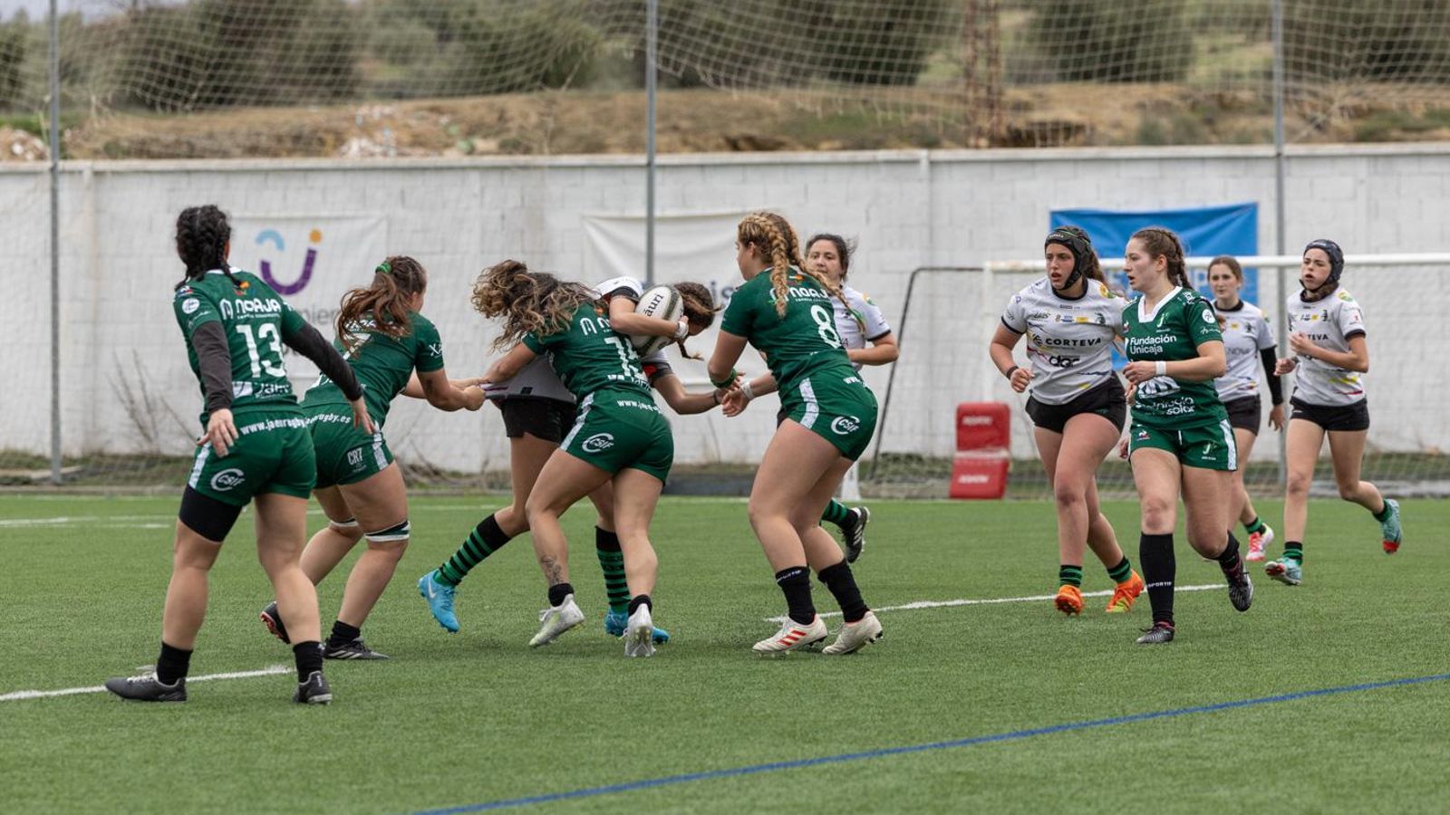 La alegría por el título de campeonas de Jaén Rugby femenino, en imágenes