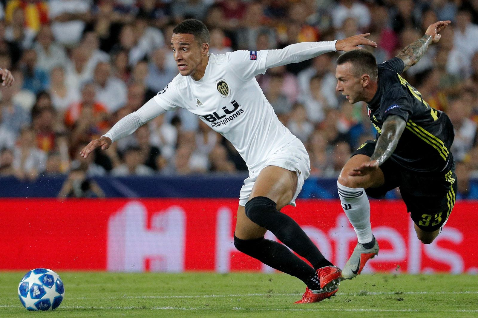 El Valencia-Juventus, en imágenes