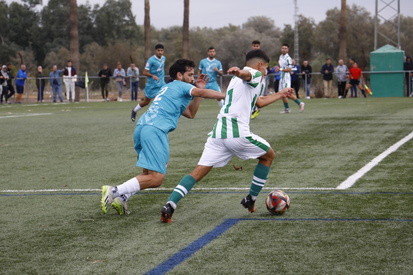 Las mejores fotos del derbi provincial entre el Córdoba B y el Pozoblanco