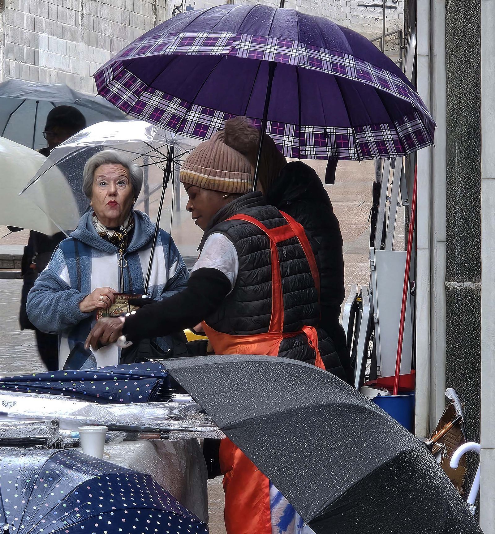 Fotos de los efectos de la borrasca Leonardo en Algeciras