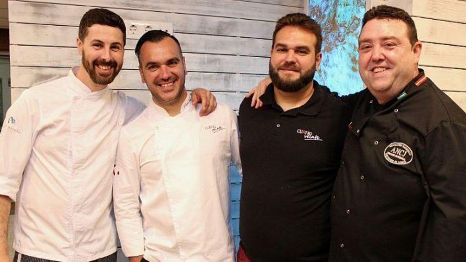 Participantes en la jornada gastronómica A Tres bandas en Barbate.