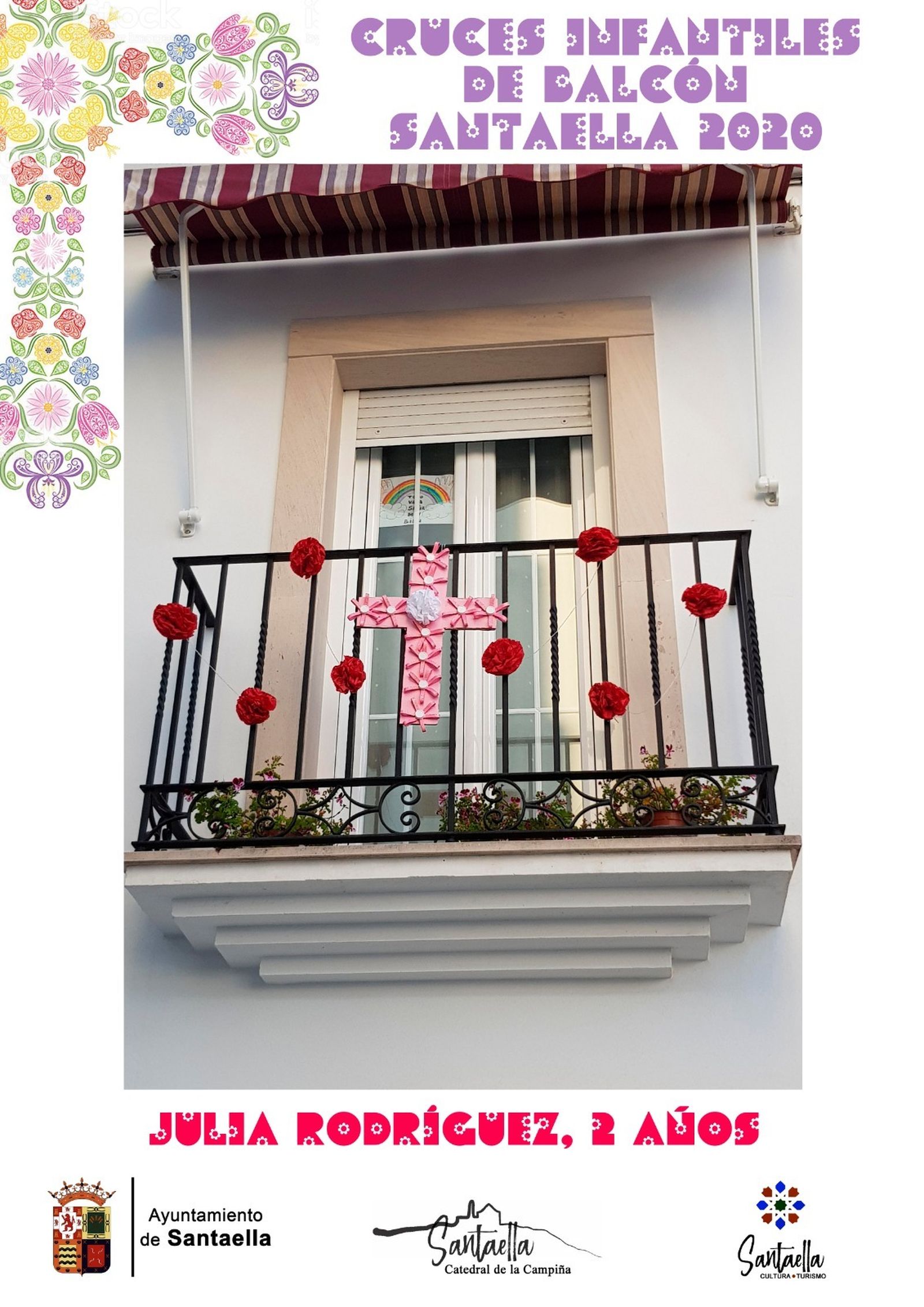 Así son las Cruces de Mayo de los niños de Santaella