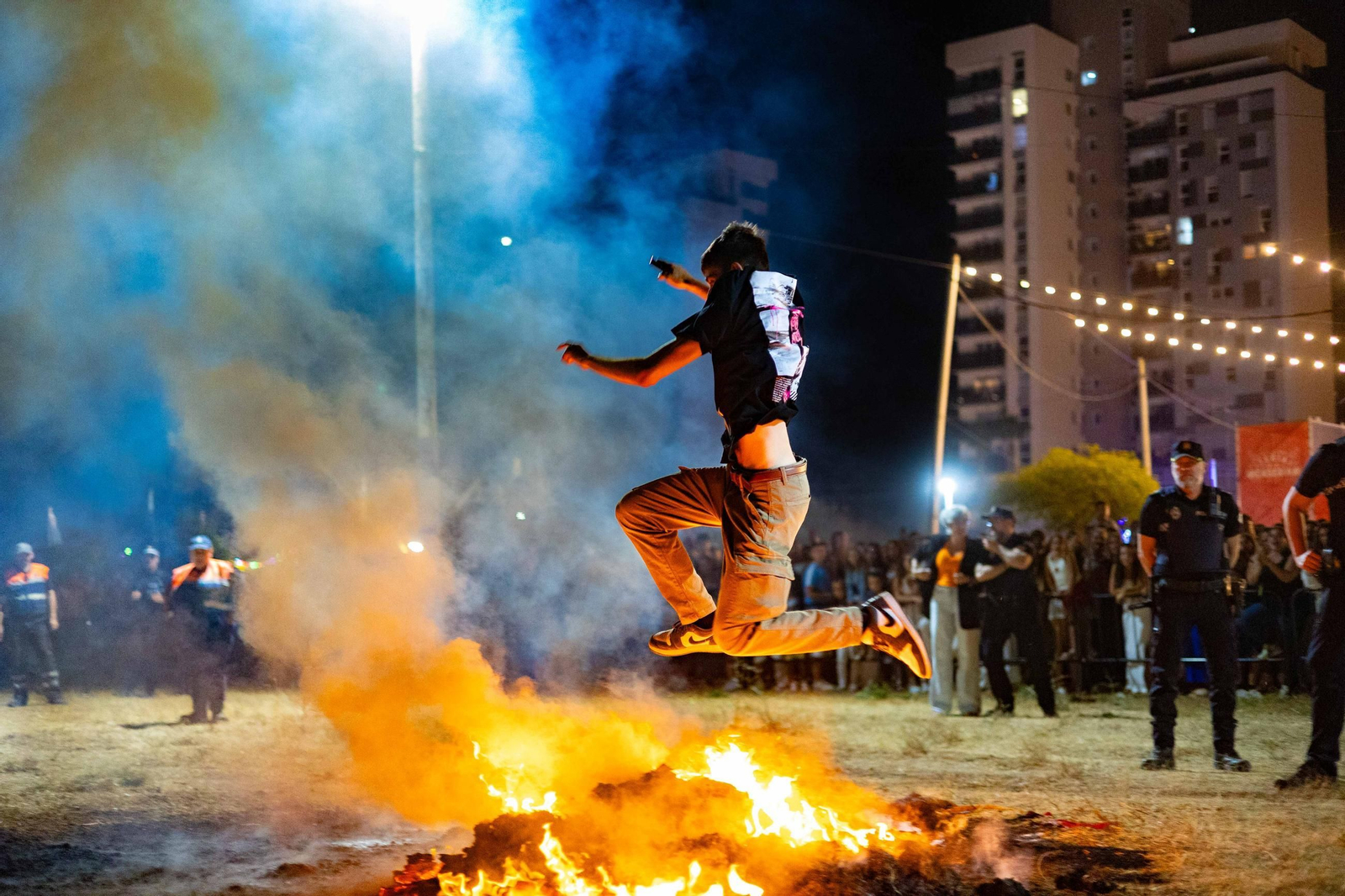 Noche de San Juan en La Casería: las imágenes