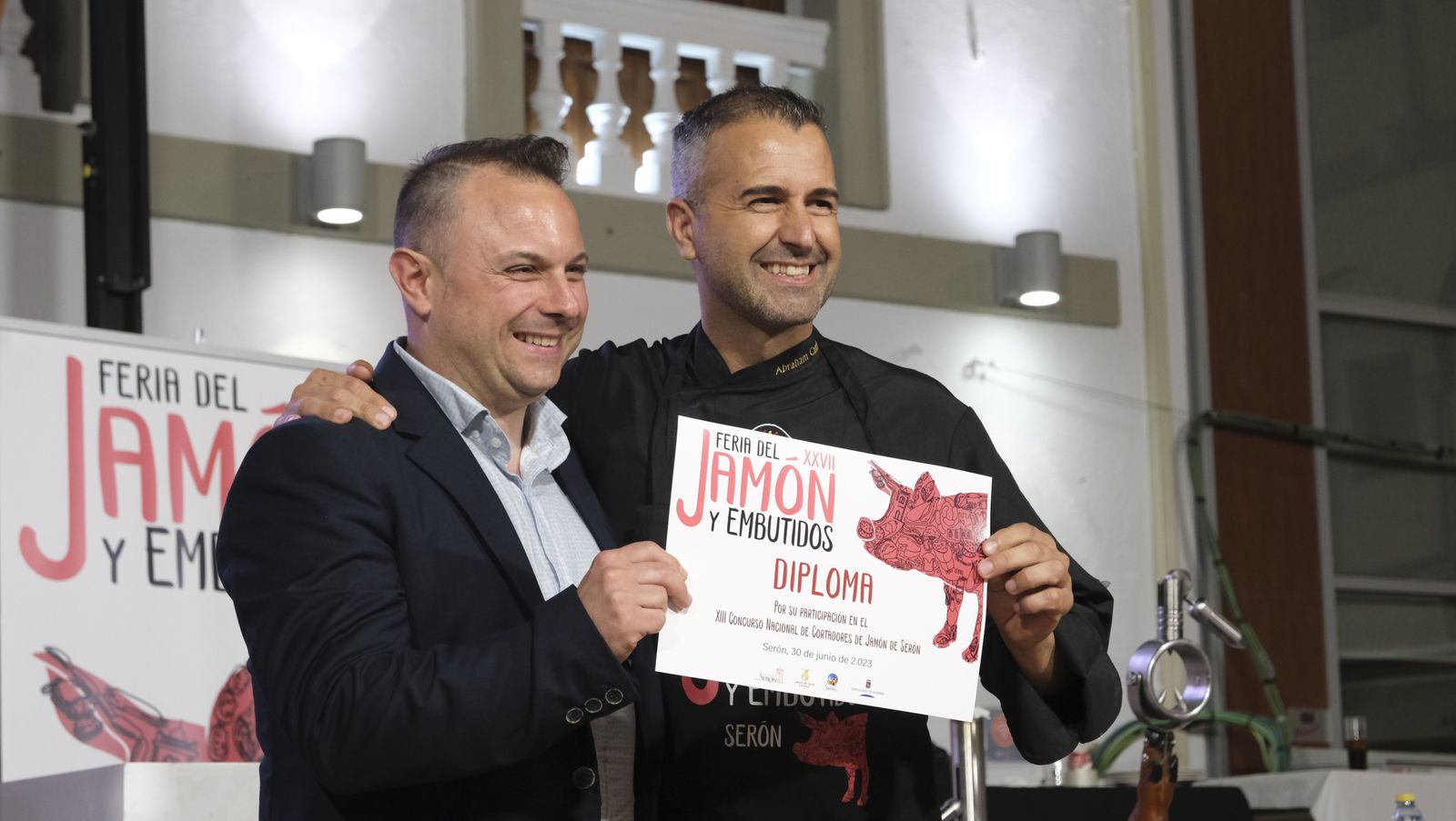 Imágenes del Concurso Nacional de Cortadores de Jamón de Serón