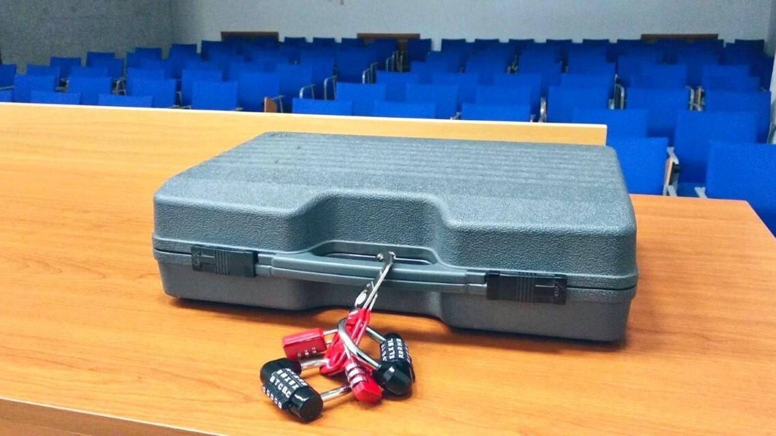 Una de las piezas del escape 'room' del instituto Cárbula de Almóvar del Río.