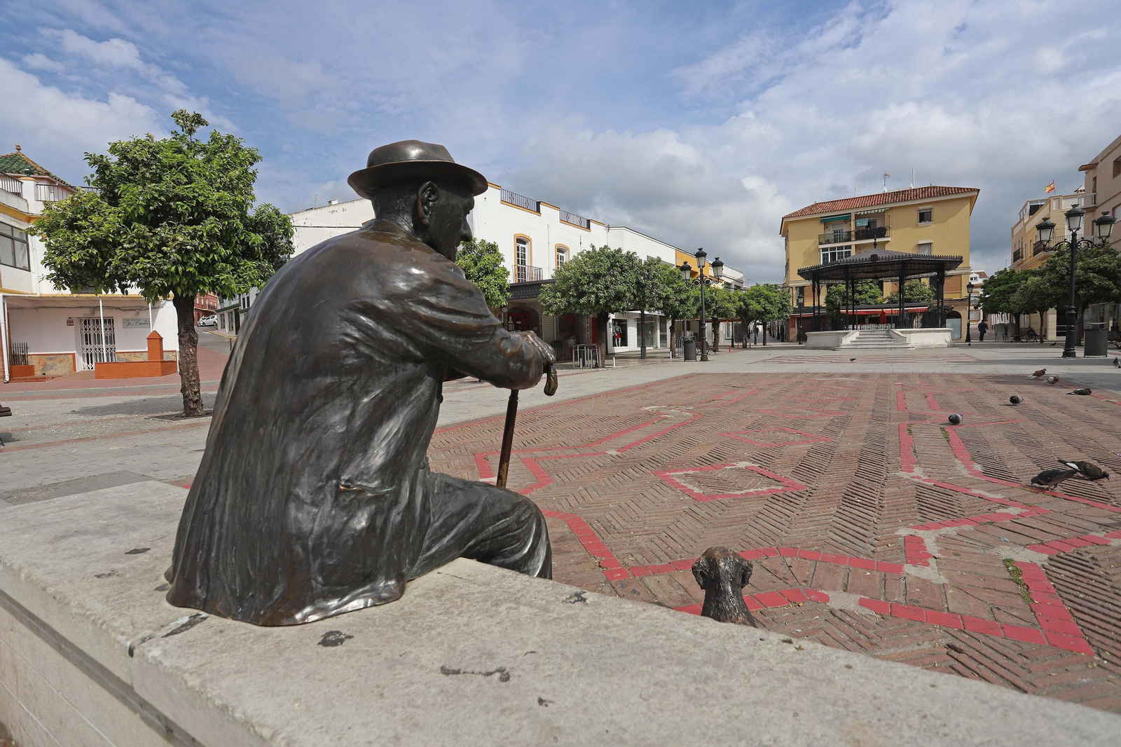 El casco urbano de la Villa de Los Barrios.