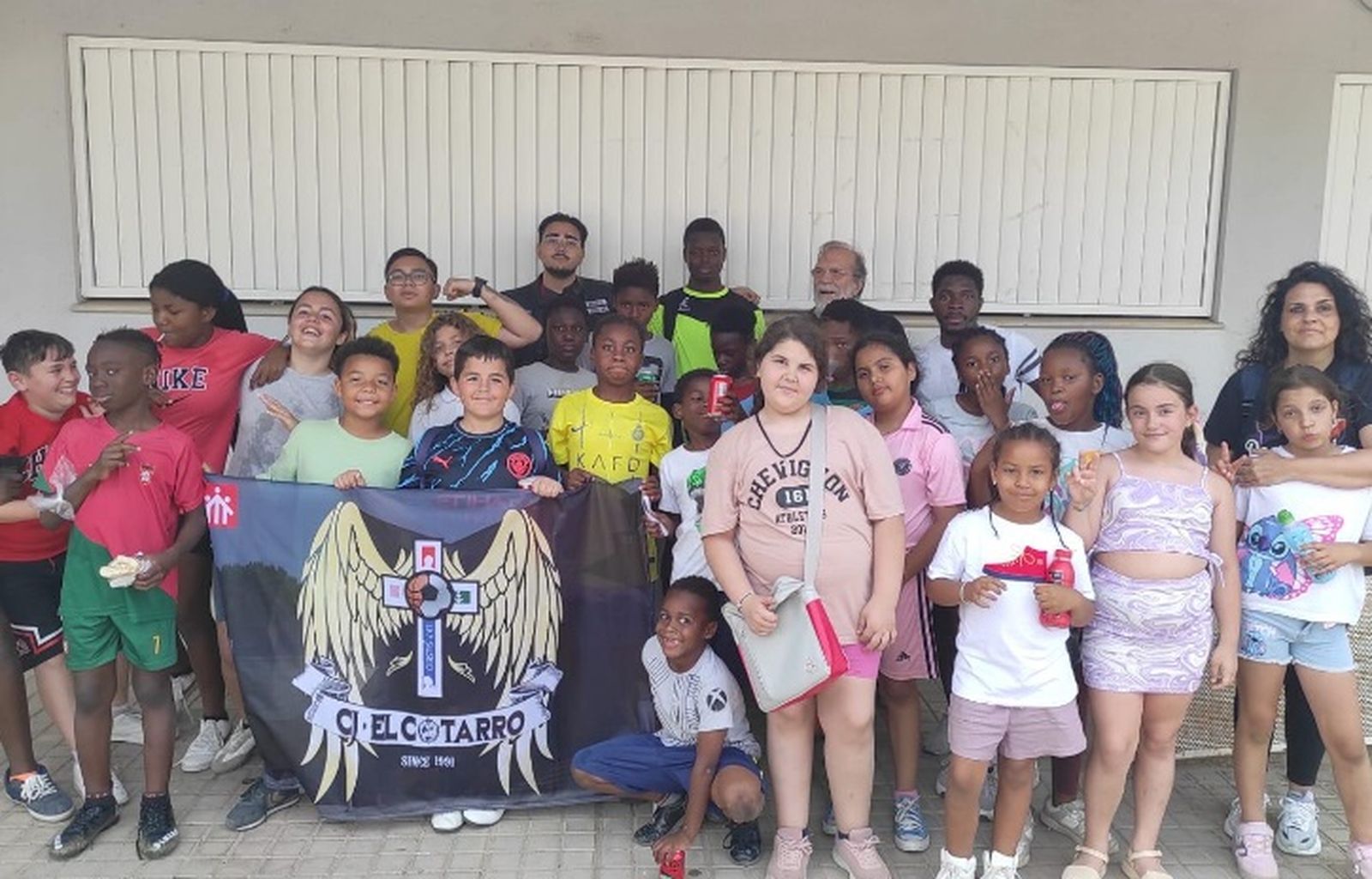 Los jóvenes del centro "El cotarro"