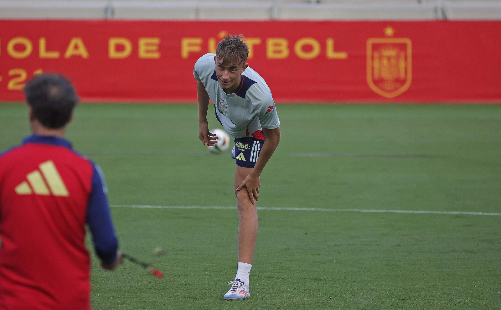Fotos del entrenamiento de la selección española sub-21 en La Línea