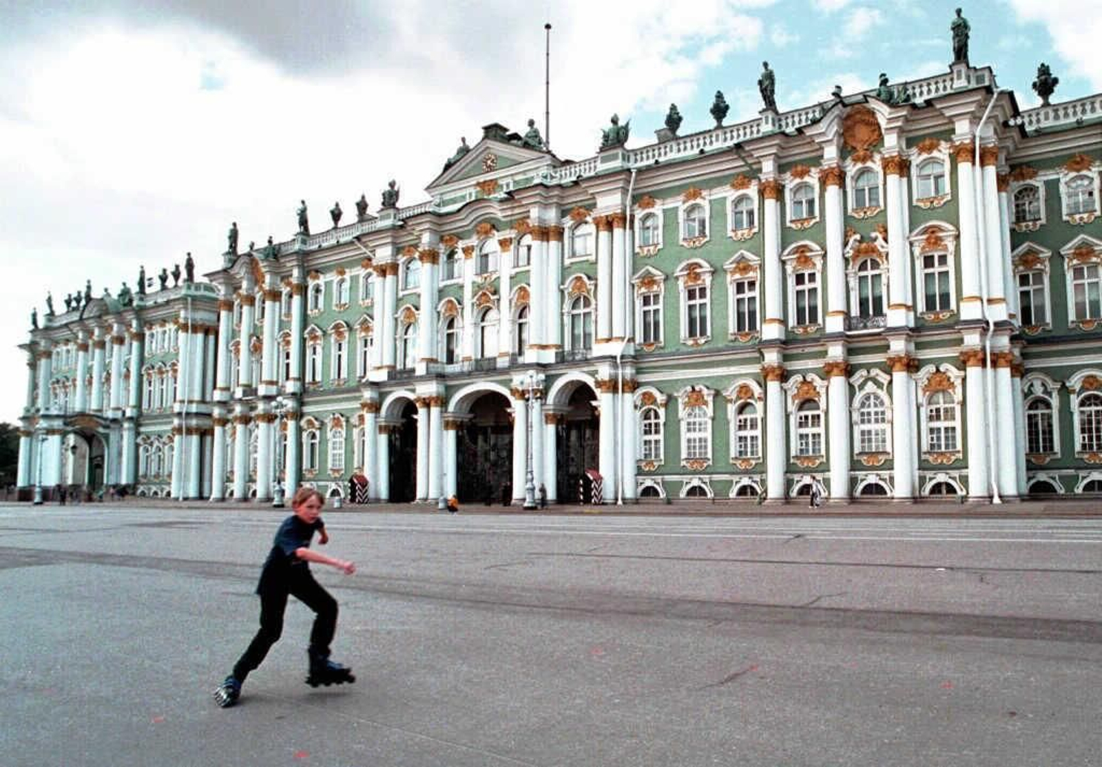 El museo Hermitage, en el corazón de San Petesburgo.