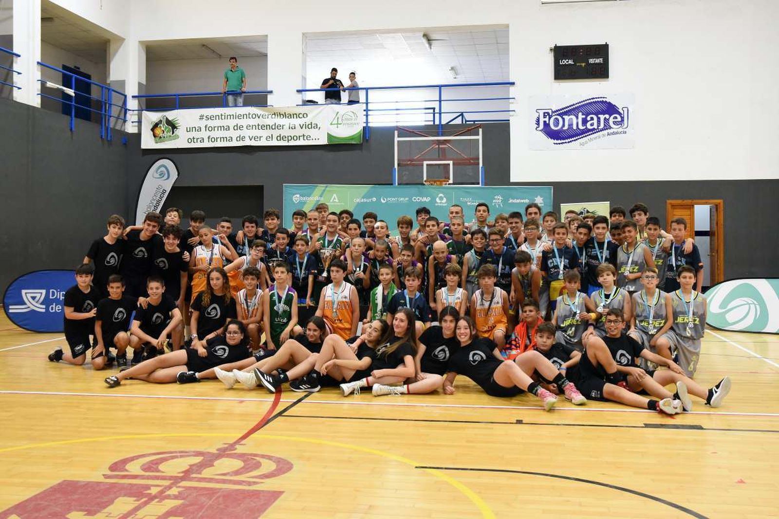 Foto de familia en Sanlúcar.