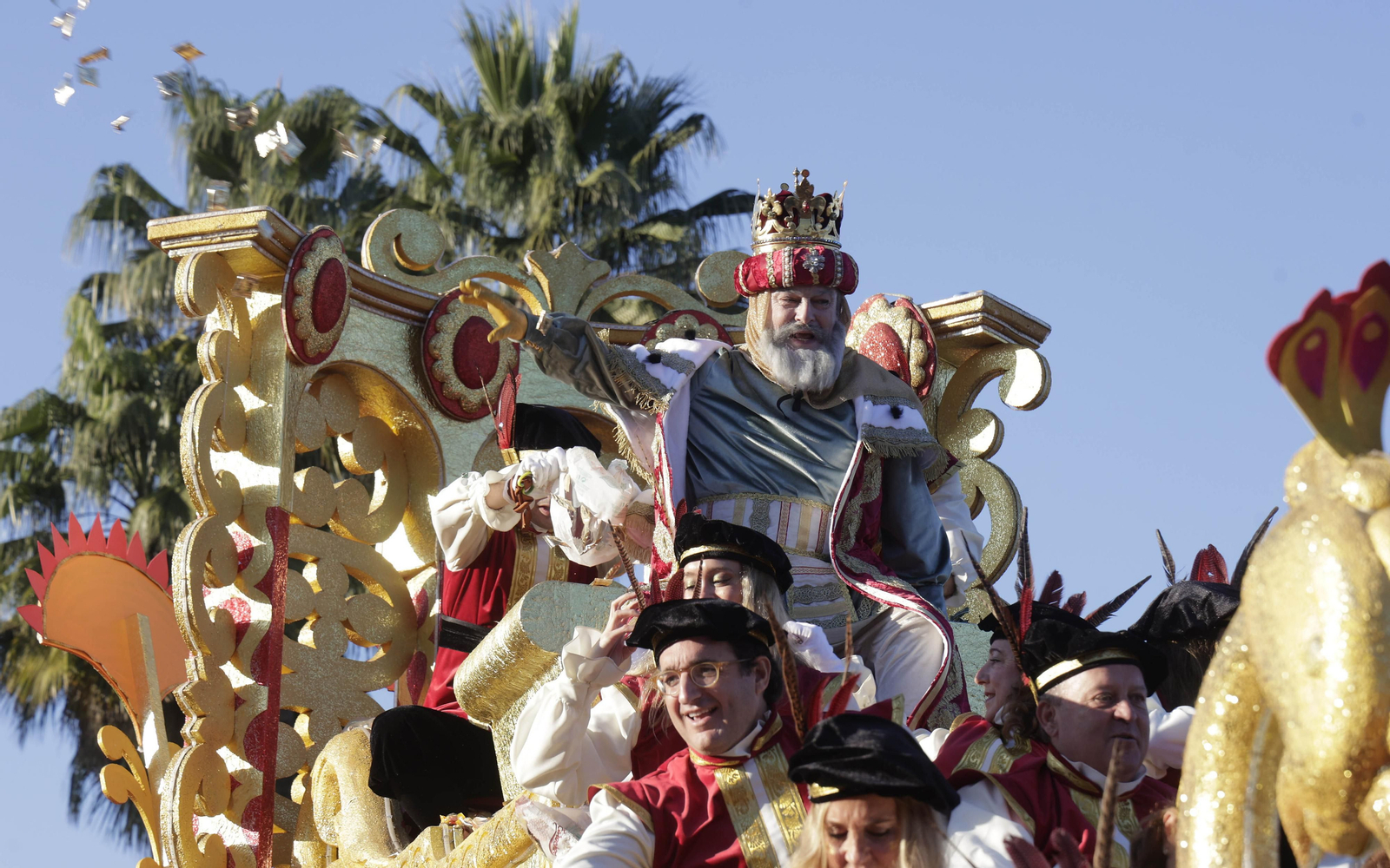 Las imágenes de la Cabalgata de los Reyes Magos en Sevilla