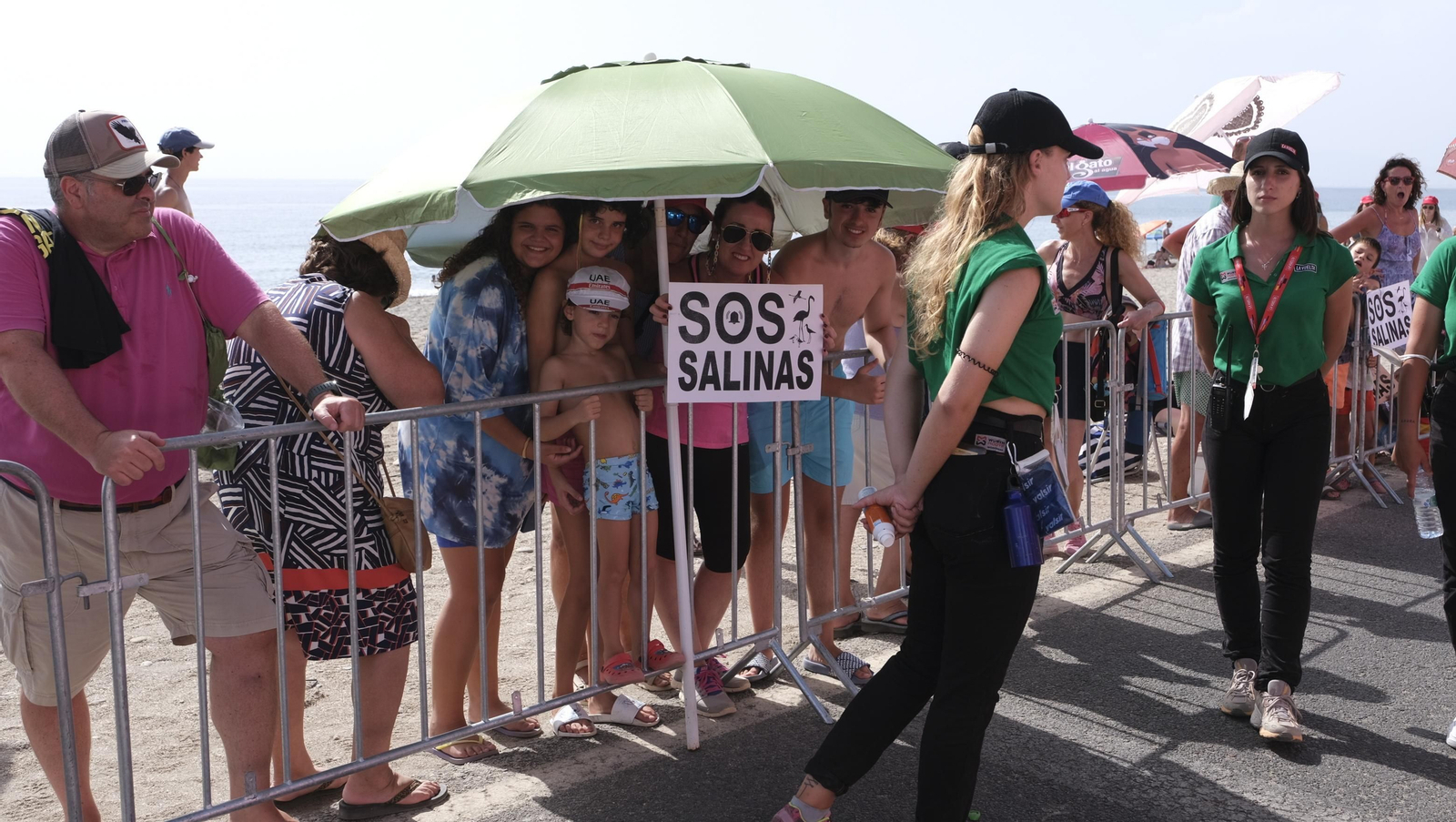 Imágenes de la etapa de la Vuelta a España con llegada en Cabo de Gata, Almería