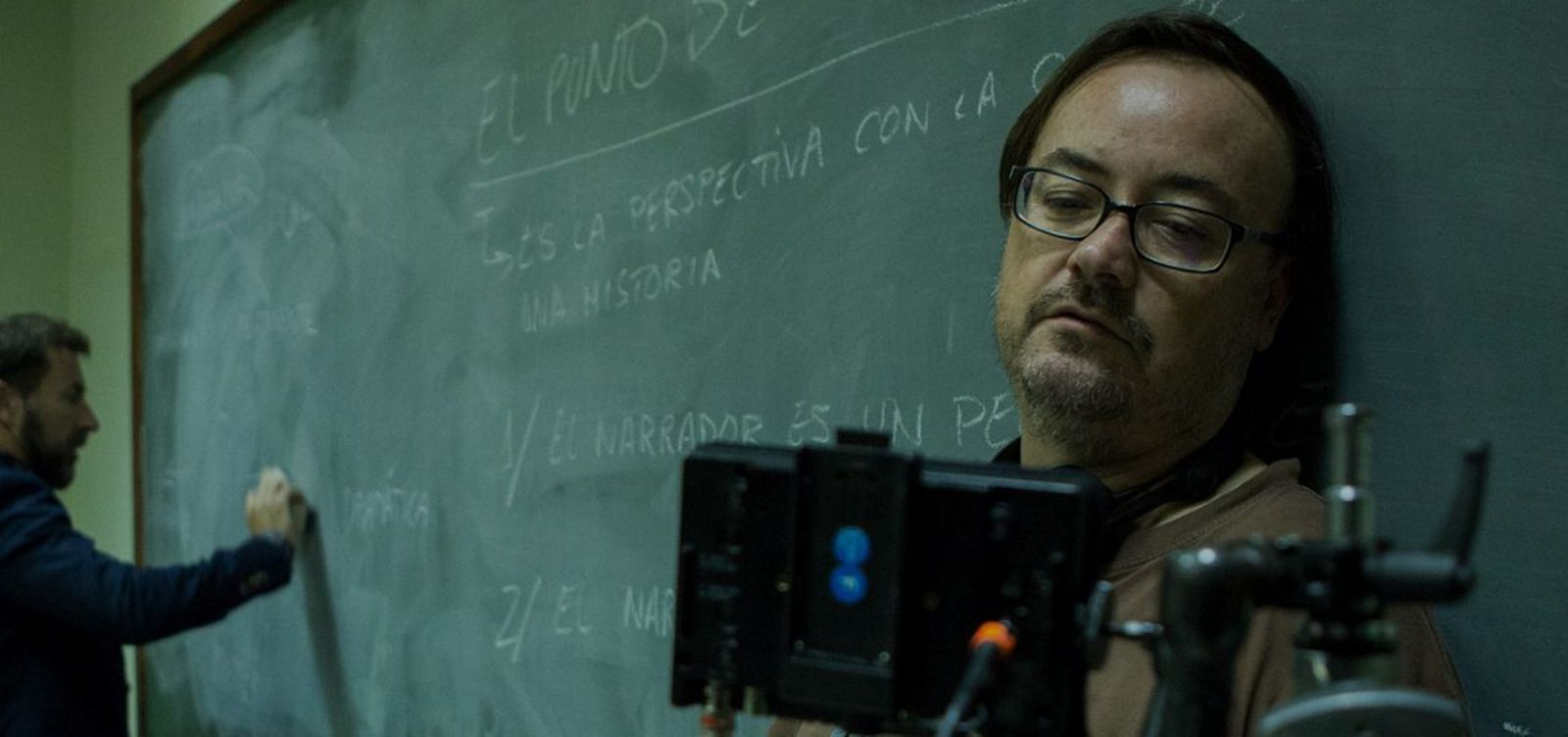 Martín Cuenca, durante el rodaje.