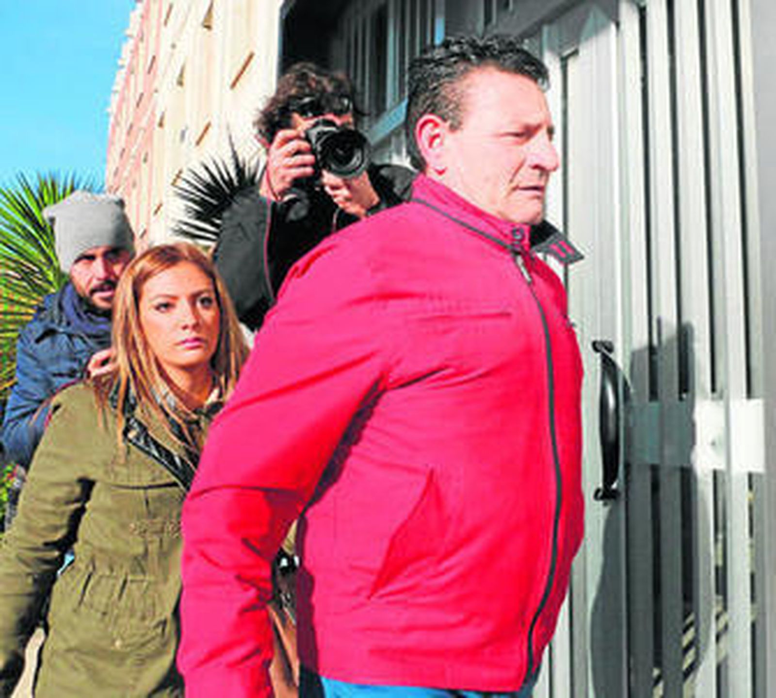 Francisco Montes, a su entrada a los juzgados de Córdoba.