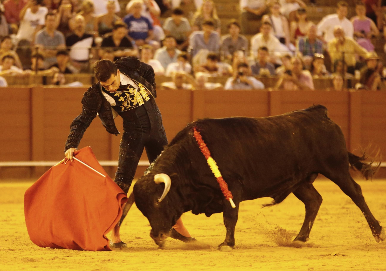 Pepe Martínez toreó así en el primer festejo clasificatorio.