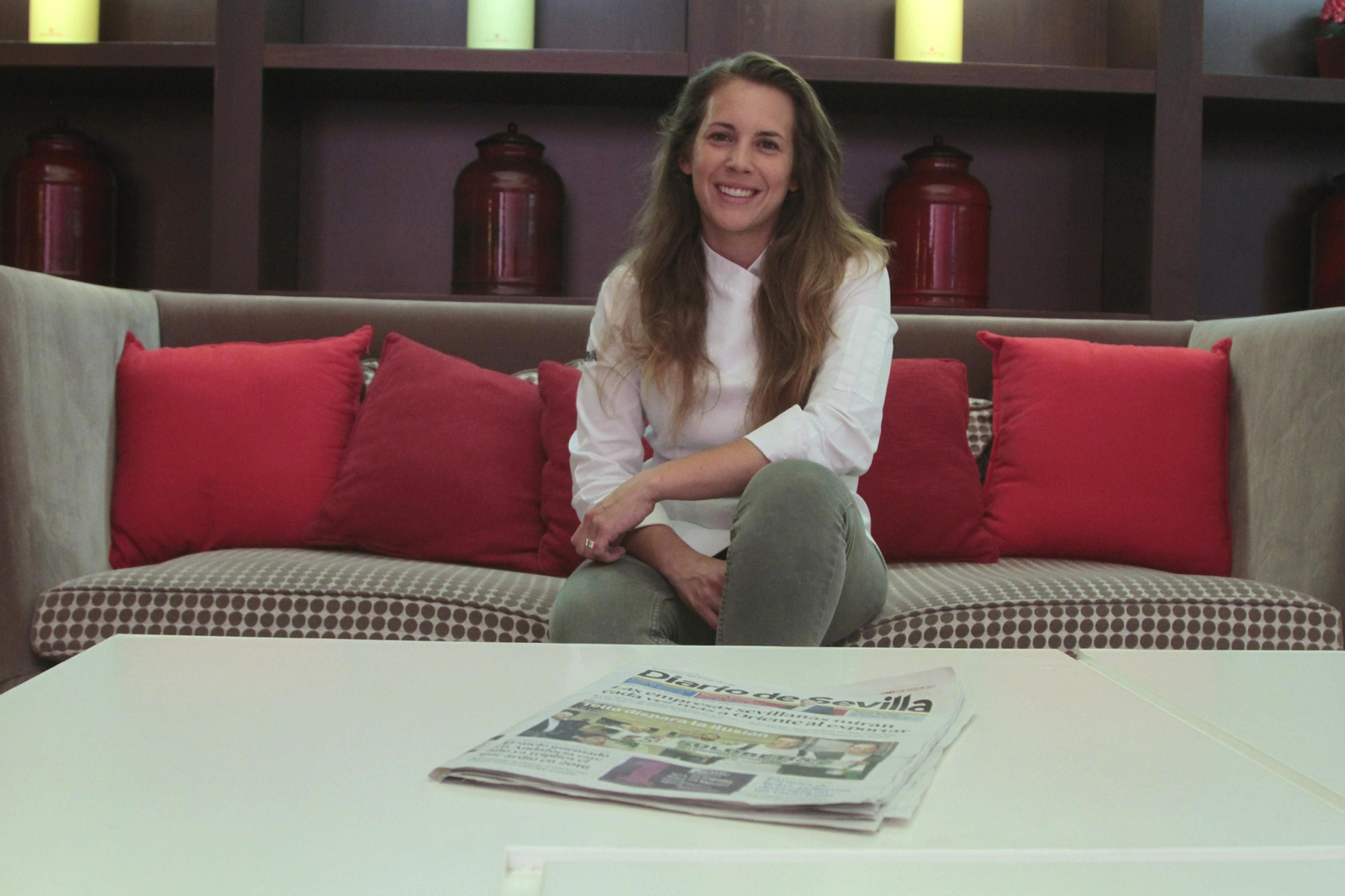 Camila Ferraro, propietaria y jefa de Cocina del Restaurante Sobretablas en Sevilla, Galardón Cocinera Revelación 2020 por Madrid Fusión.