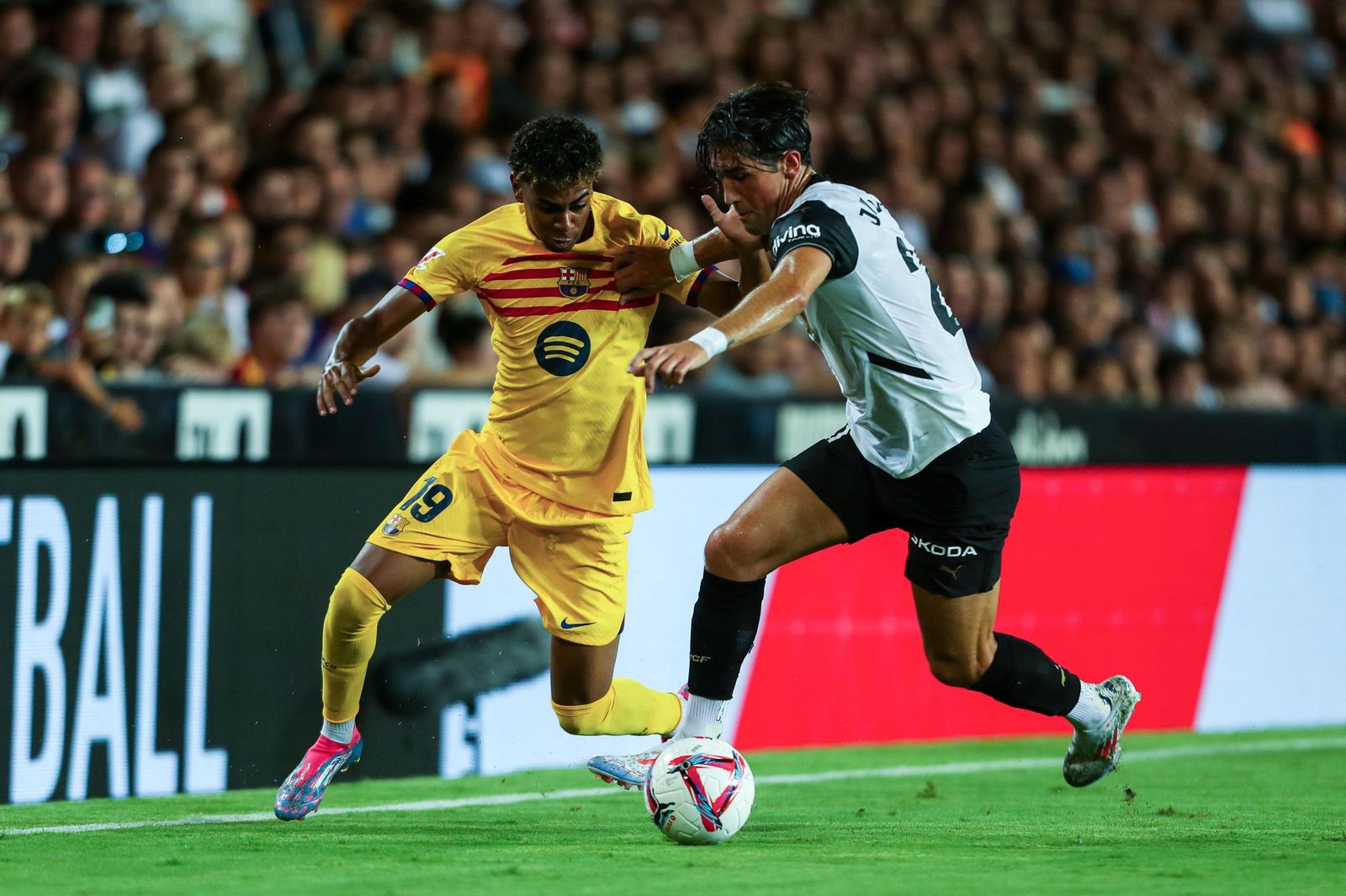 Las imágenes del Valencia - Barcelona