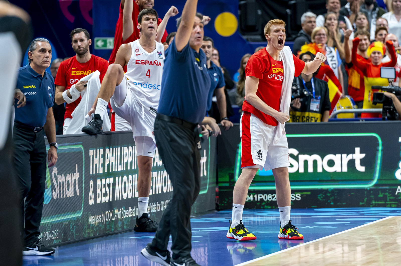 Las fotos de Alberto Díaz y Darío Brizuela en la victoria de España sobre Francia en la final del Eurobásket.