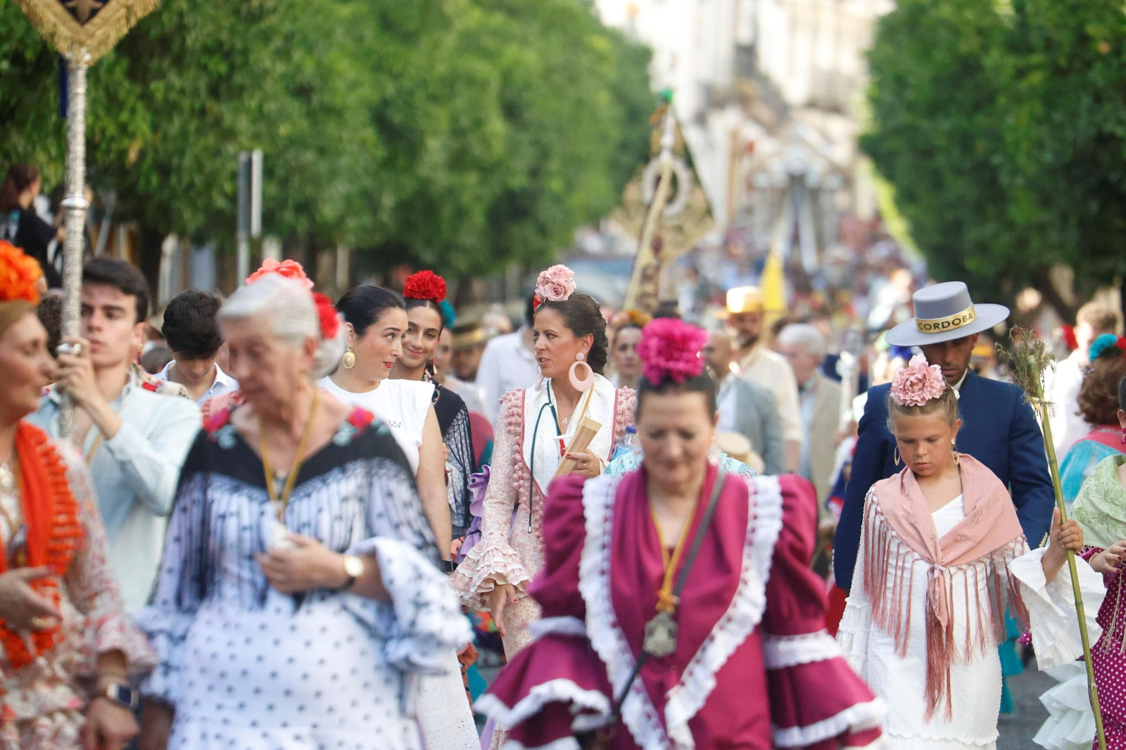 La salida de la Hermandad del Rocío de Córdoba