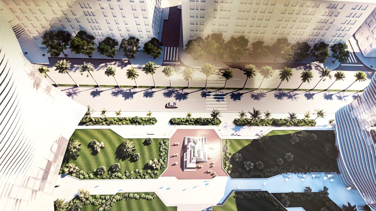 Infografía de la nueva propuesta para Muelle Heredia. Infografía de la nueva propuesta para Muelle Heredia.