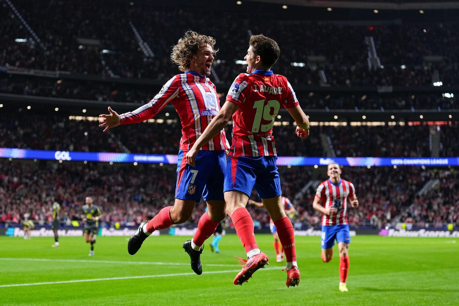 Las mejores imágenes del Atlético de Madrid en su duelo contra el Lille