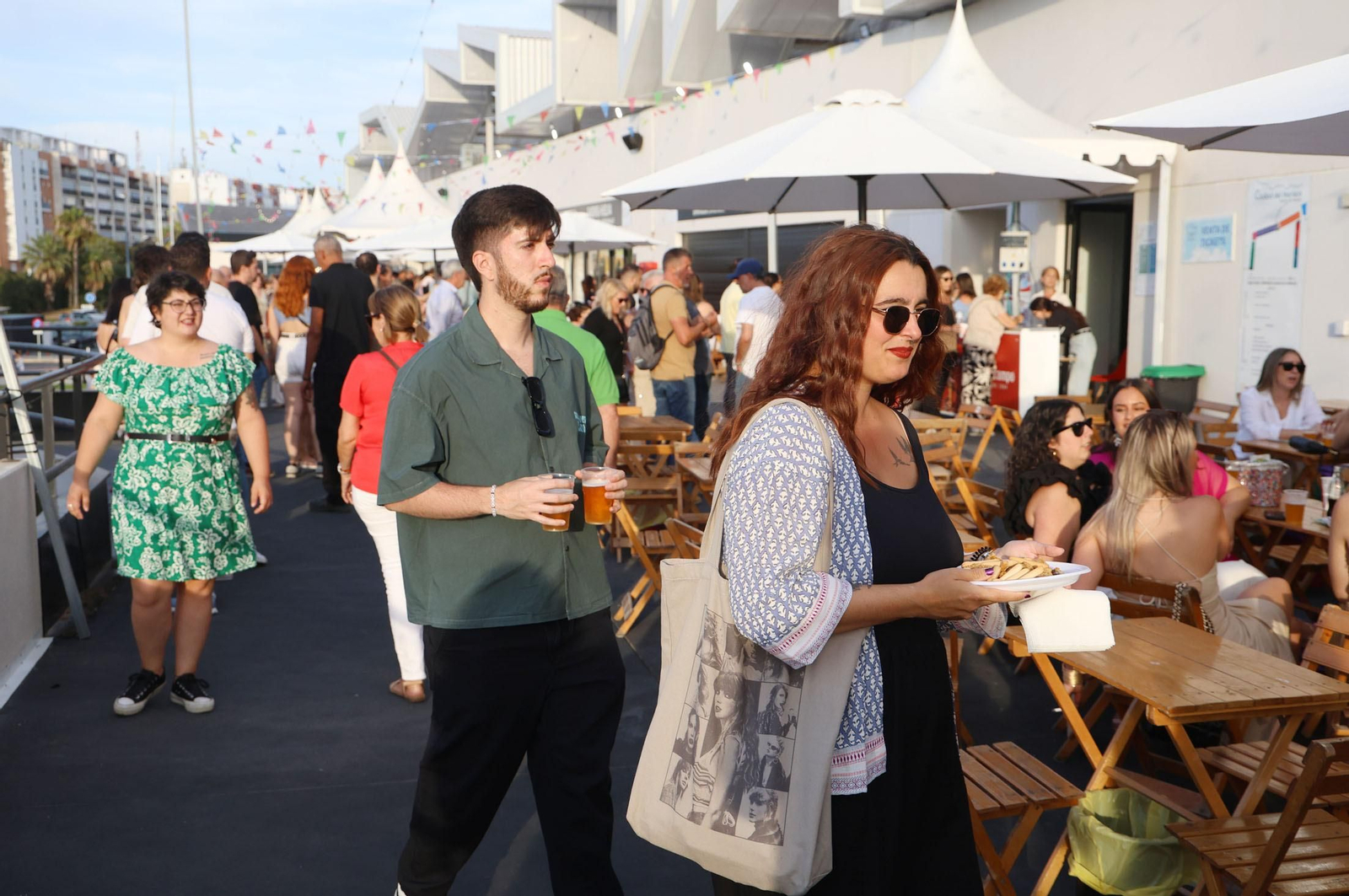 Imágenes de la 'IX Feria de la Gamba y el Marisco' de Huelva