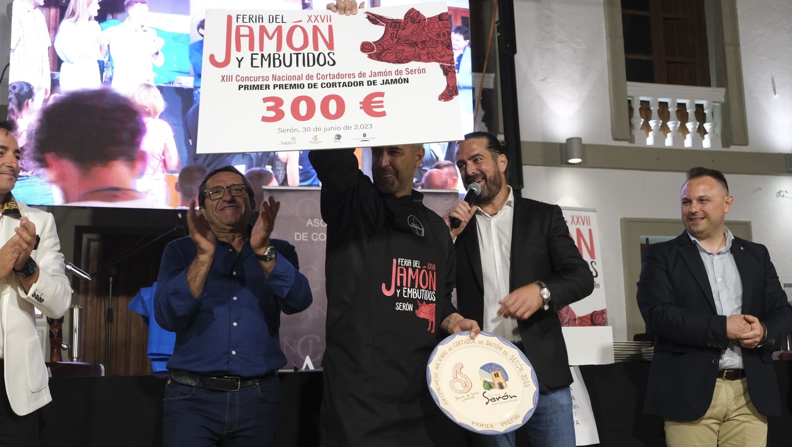 Imágenes del Concurso Nacional de Cortadores de Jamón de Serón