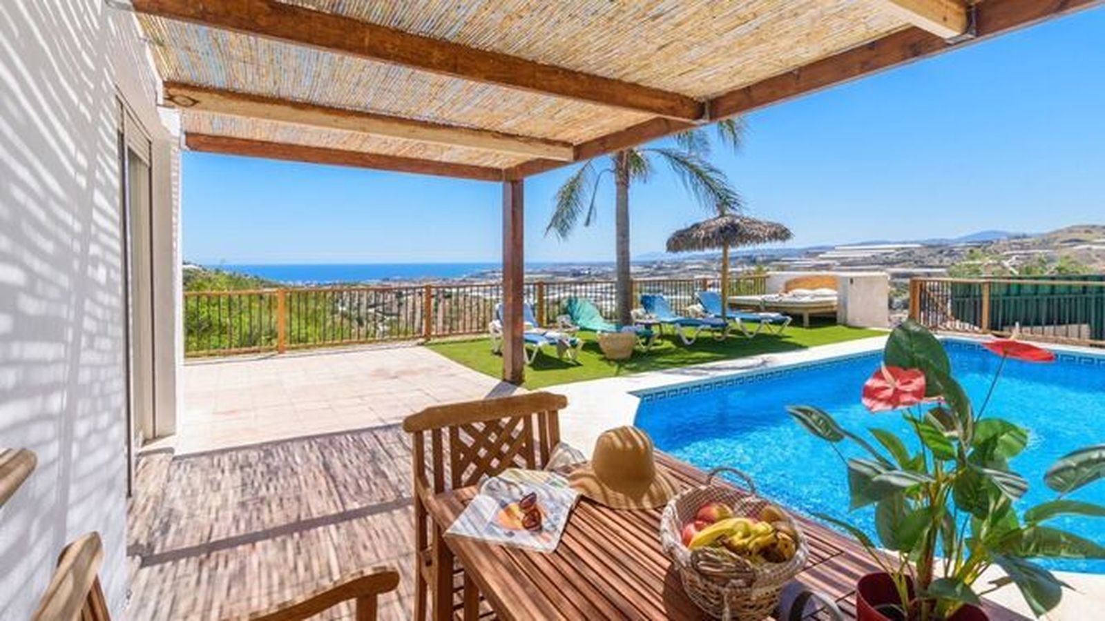 Una casa rural en Málaga.