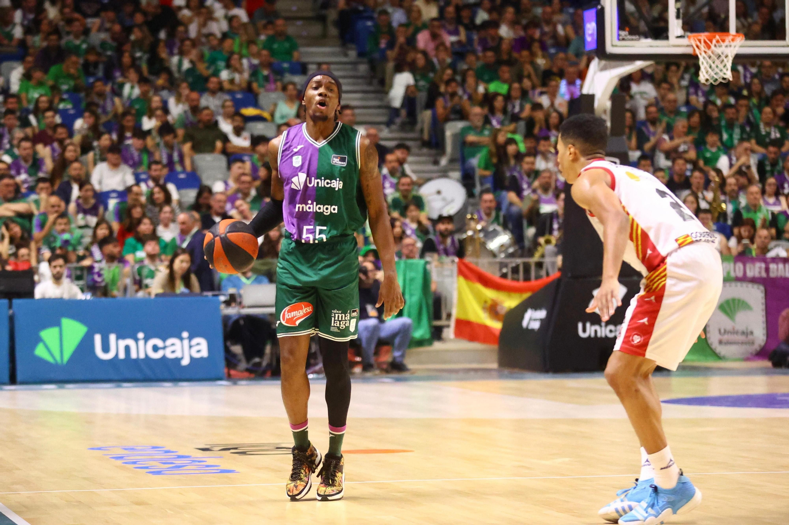 El Unicaja - Casademont Zaragoza, en fotos