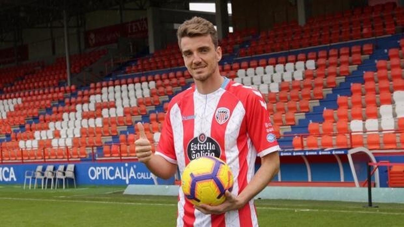 Manu Barreiro, delantero del próximo rival del Granada CF