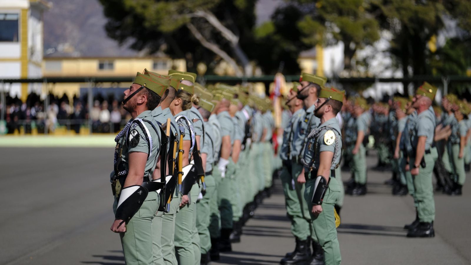 Conmemoración del Combate de Edchera en la Base Álvarez de Sotomayor de La Legión, en imágenes