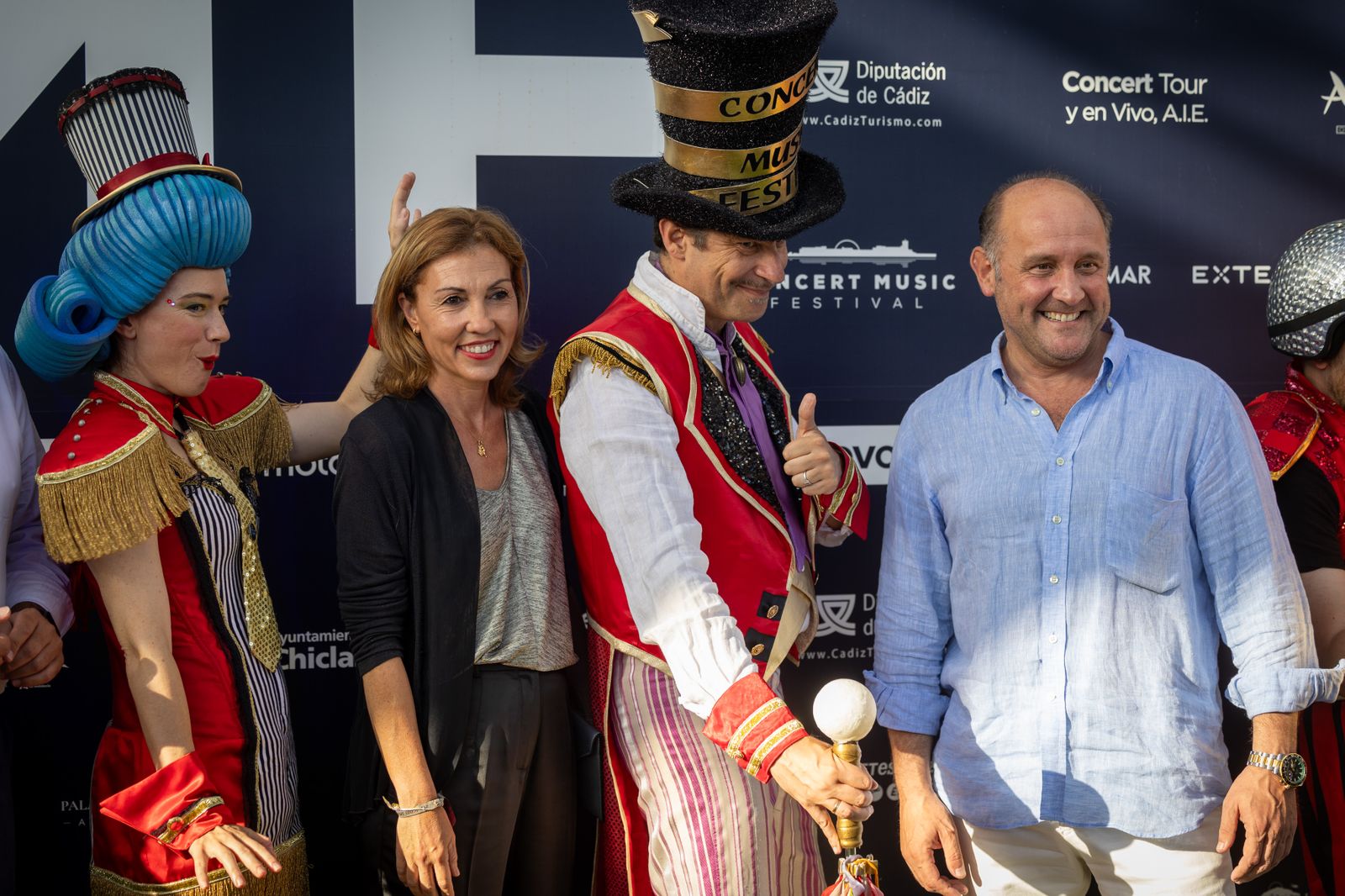 Imágenes de la inauguración del Concert Music Festival 2024 en Chiclana