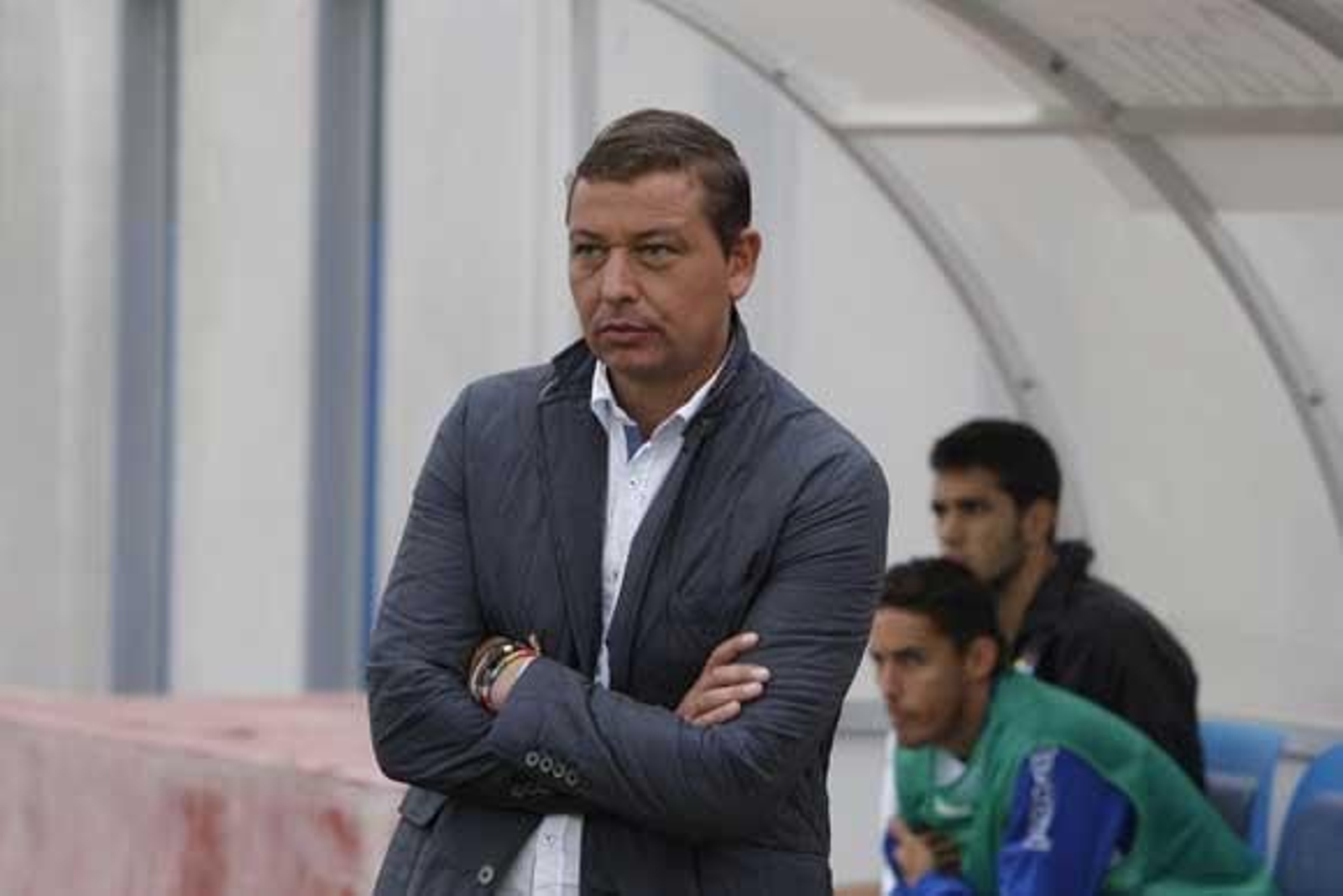 Juanma Carrillo, técnico del San Fernando