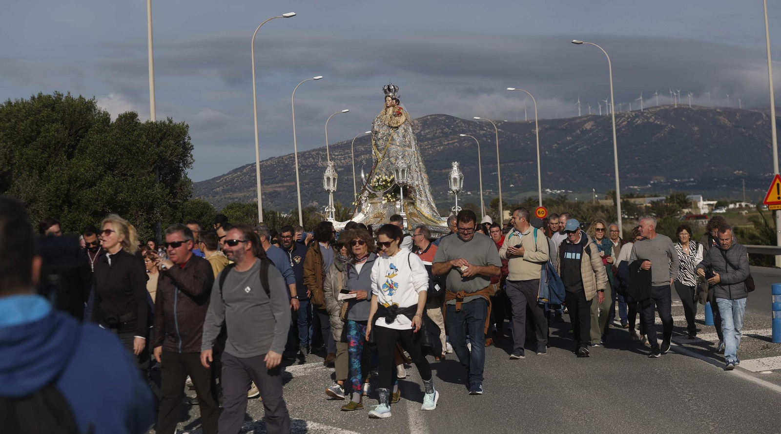 Fotos de la llegada de la Virgen de la Luz a Tarifa por su 275 aniversario como patrona
